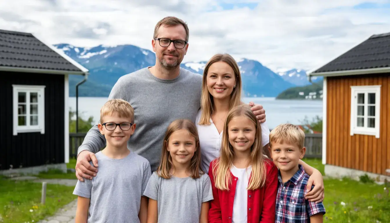 Жизнь в Норвегии для семей с детьми в 2026 году