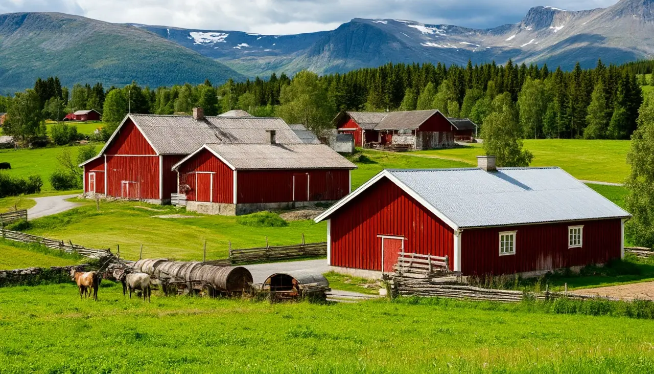 Работа на фермах в Норвегии 2025