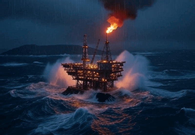 работа на нефтяных вышках в Норвегии