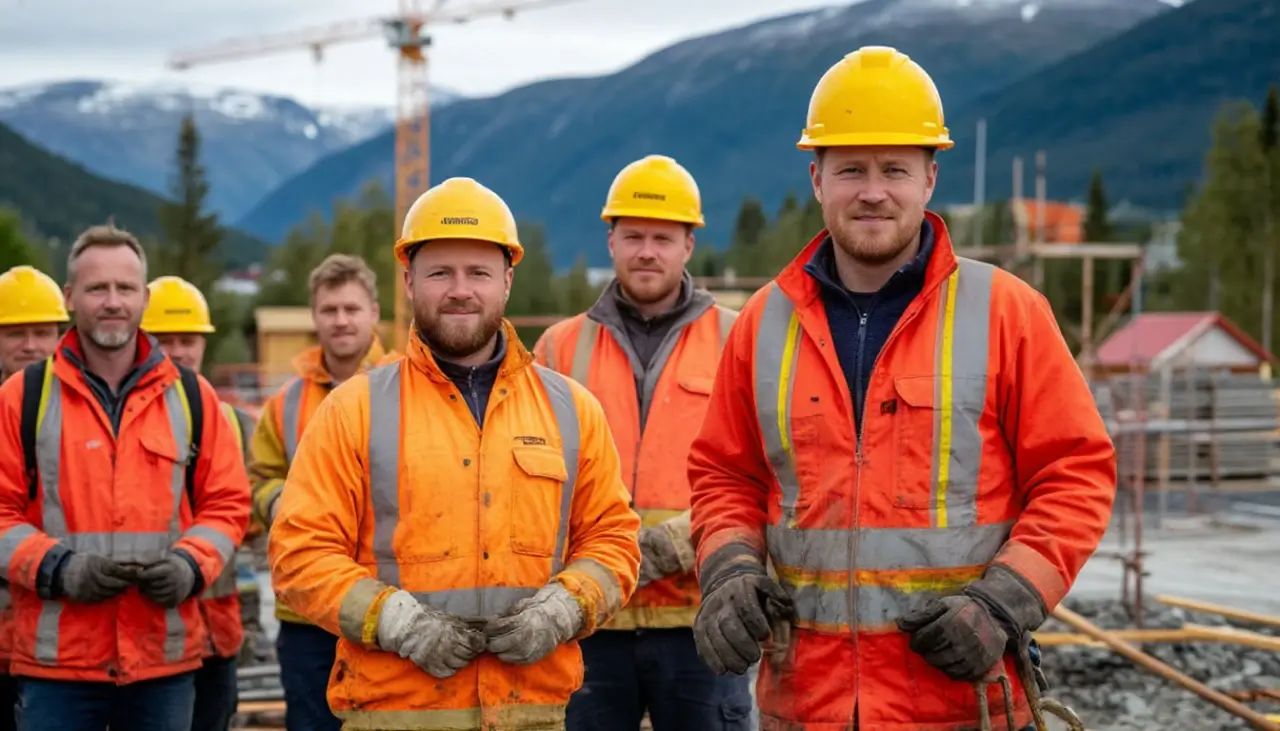 рабочие специальности в строительстве Норвегии